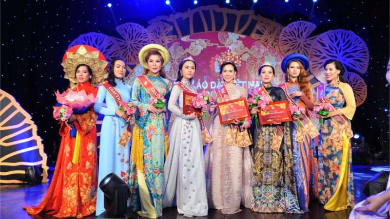 Doanh nhân Trương An Xinh – đoạt giải Đại sứ áo dài Việt Nam bảng Quý bà 2019
