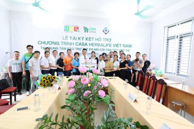 Herbalife Việt Nam gia hạn chương trình hợp tác với bảy đối tác Casa Herbalife