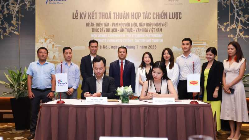 Nestlé Việt Nam hợp tác cùng Cục Du lịch Quốc gia Việt Nam thúc đẩy du lịch ẩm thực Việt