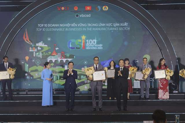 Nestlé Việt Nam tiếp tục là đơn vị dẫn đầu trong Top 100 “Doanh nghiệp Bền vững năm 2023” trong lĩnh vực sản xuất