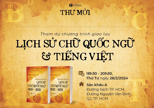 Dành cho ai quan tâm về “Lịch sử chữ Quốc ngữ và tiếng Việt”