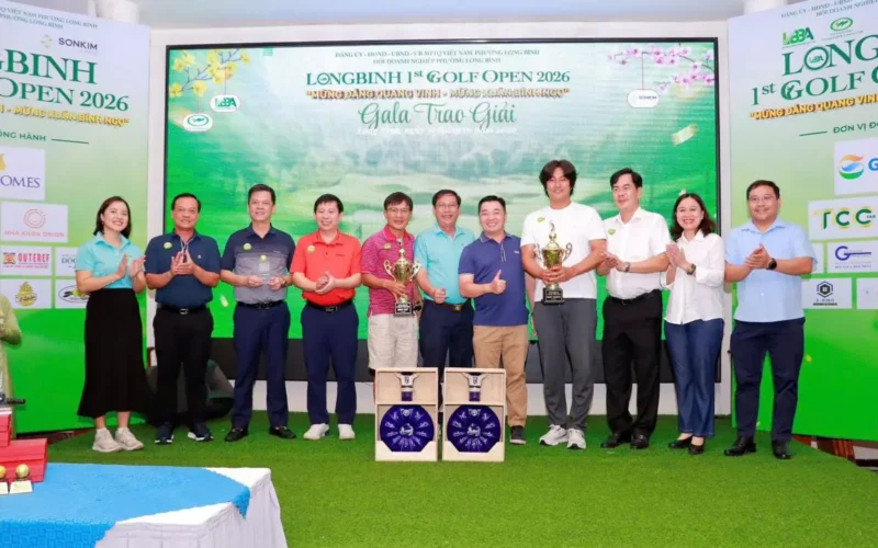 Giải golf Long Bình Open lần thứ I, năm 2026 – Nơi kết nối yêu thương và sẻ chia trách nhiệm với cộng đồng.