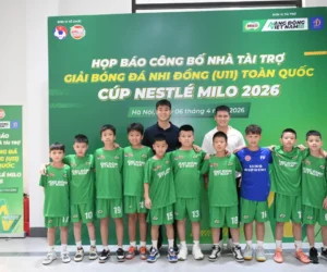 NESTLÉ MILO TIẾP TỤC ĐỒNG HÀNH CÙNG GIẢI BÓNG ĐÁ NHI ĐỒNG (U11) TOÀN QUỐC 2026