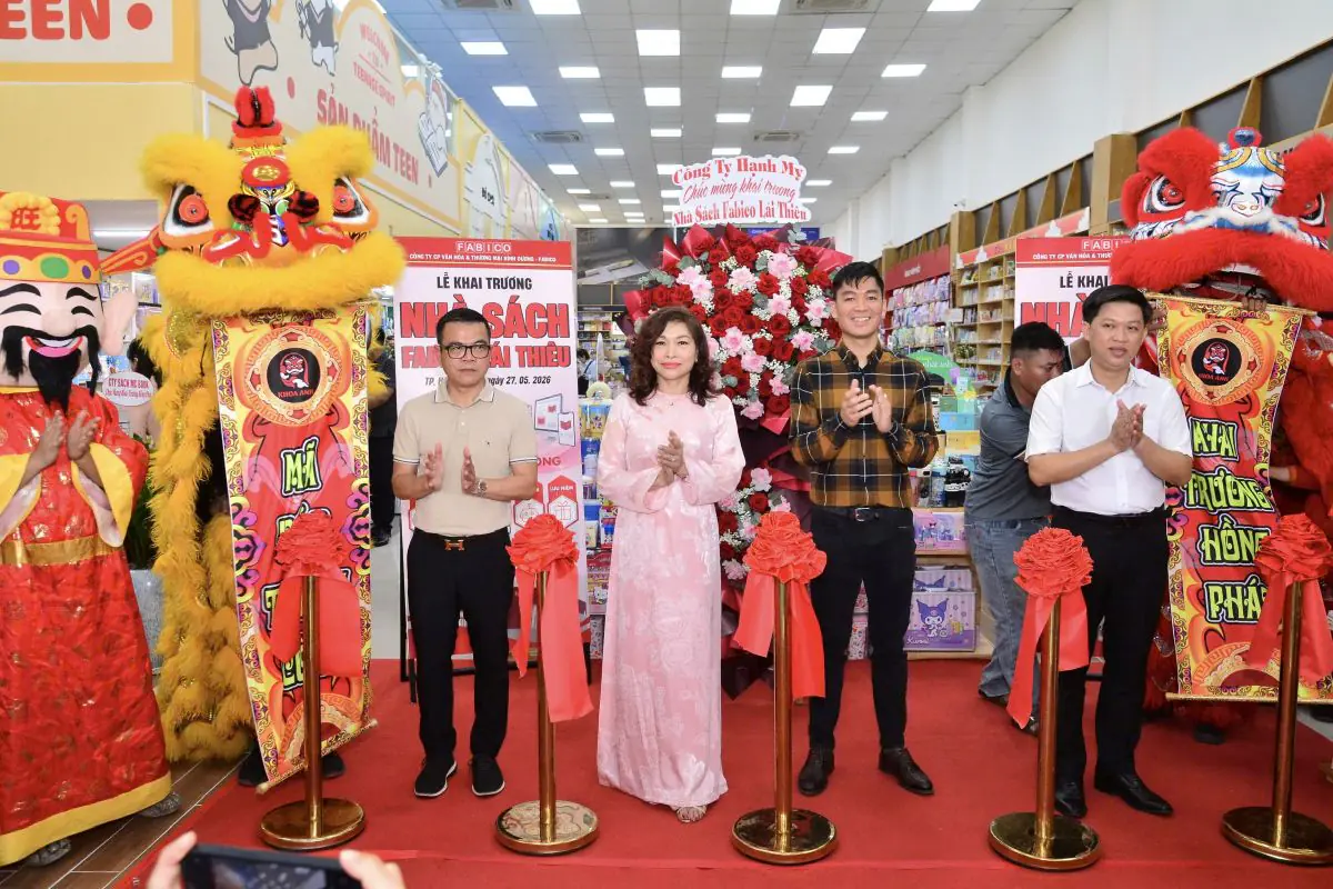 FABICO khai trương Nhà sách FABICO Lái Thiêu rộng 400 m2