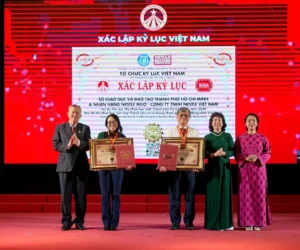 Hội thi Thể dục Thể thao học sinh TP.HCM năm học 2025 – 2026 chính thức được Tổ chức Kỷ lục Việt Nam (VietKings) xác lập là “Hội thi thể thao học sinh cấp thành phố có số lượng học sinh tham gia đông nhất Việt Nam”
