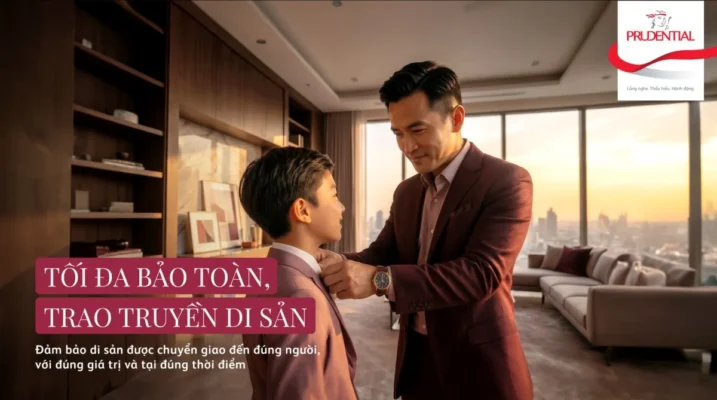 Sản phẩm bảo hiểm liên kết chung PRUBảo Vệ Tối Đa 2.0 đáp ứng nhu cầu bảo toàn tài sản liên thế hệ ngày càng tăng của người Việt