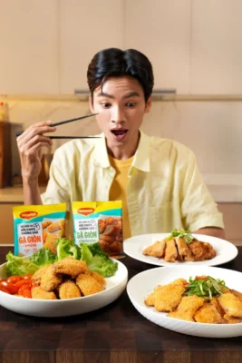 MAGGI lần đầu giới thiệu sản phẩm bột chiên dành riêng cho nồi chiên không dầu